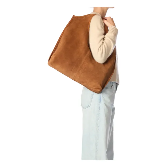 Tote Bag Paco Velvet Crust | Caramel