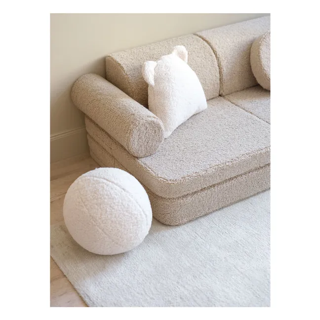 Modular teddy sofa | Beige