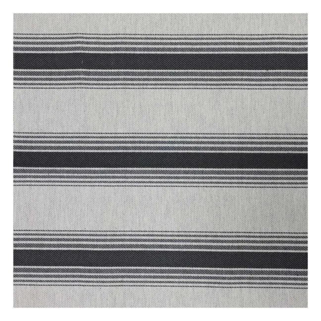 Gestreiftes 4-Sitzer-Sofa Nomad | Kreidefarbe