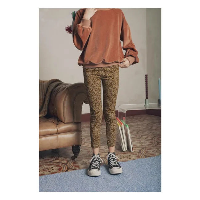 Legging Léopard Mikky | Camel
