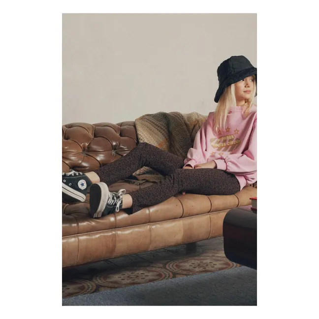 Malla de leopardo Mikky | Marrón