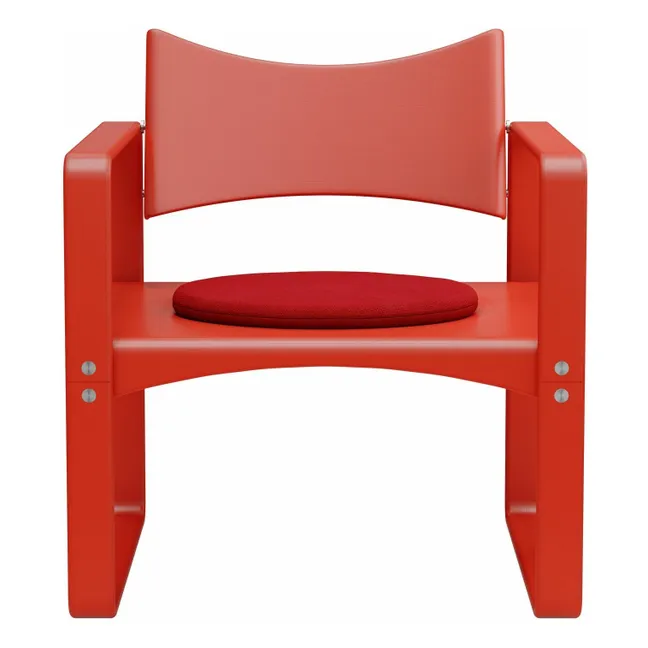 Coussin d’assise en tissu Series 270 F | Rouge