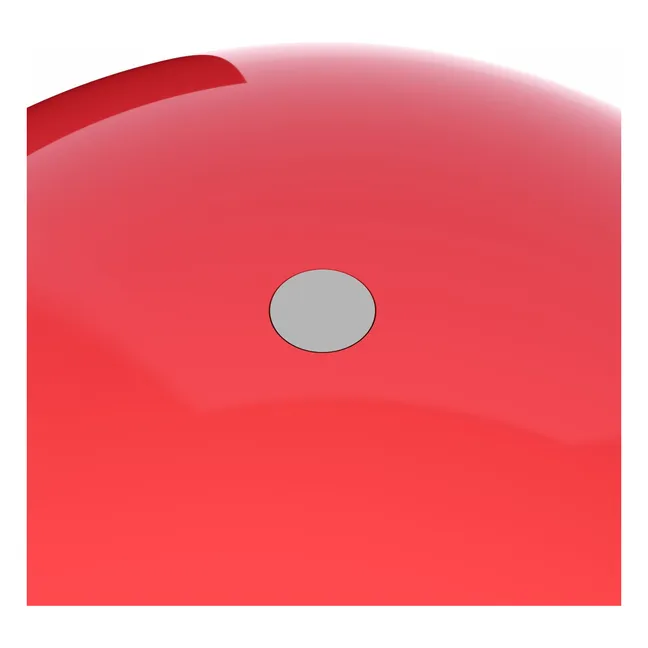 Lámpara nómada de alambre Ø18 cm | Rojo