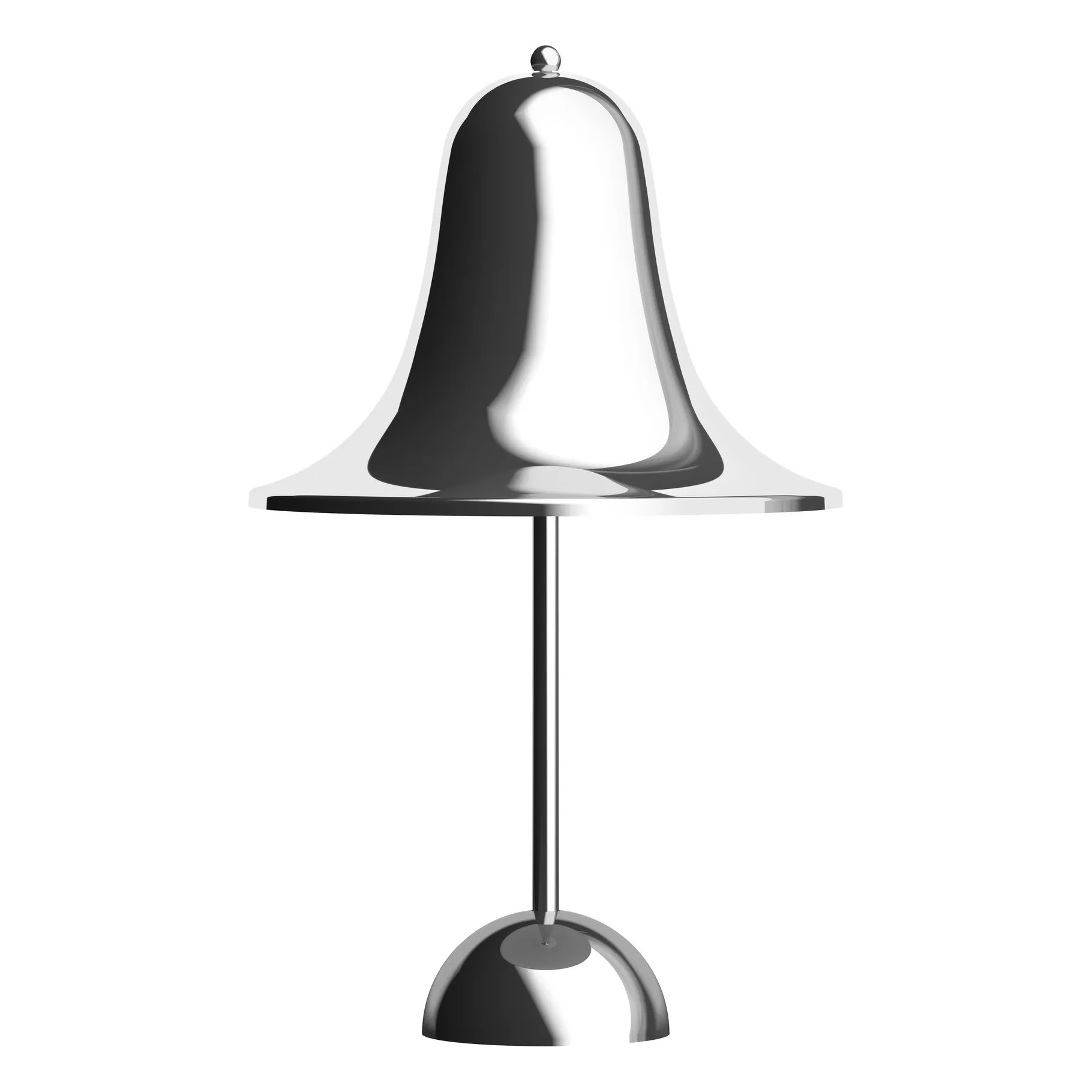 Verpan Chrome Pantop Portable Lamp