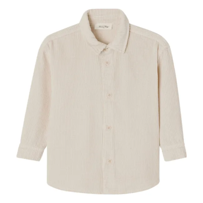 Chemise Padow Velours Côtelé | Ecru