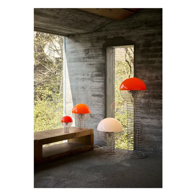 Wire nomad lamp Ø18 cm | Red