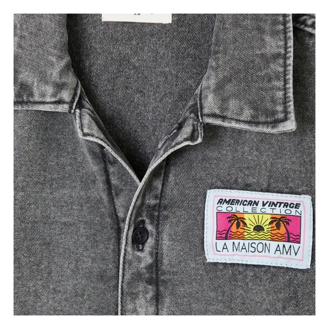 Denim Jazy blouse | Grey
