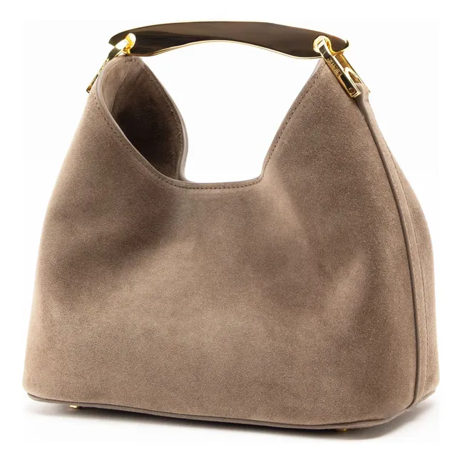 Small Boomerang Sweden bag | Taupe brown