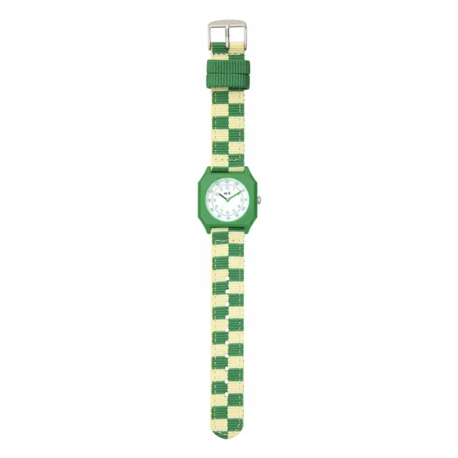 Reloj Damier Summer Grass | Verde