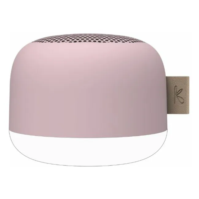 Altavoz magnético iluminado aLIGHT | Rosa empolvado