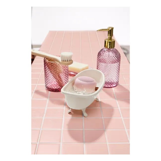 Luminous magnetic speaker aLIGHT | Powder pink