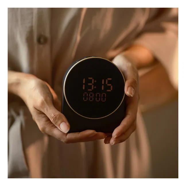Ivy alarm clock | Black