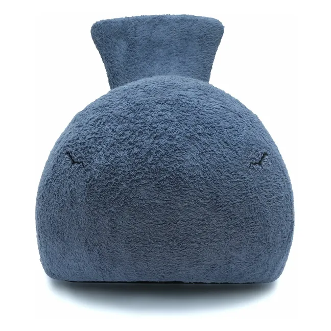 La Baleine à Bascule Ba | Bleu foncé