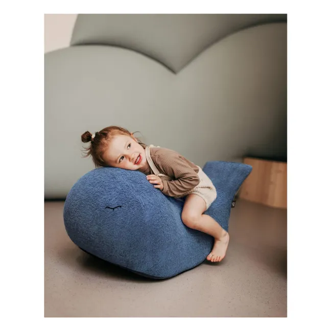 The Rocking Whale Ba | Dark Blue