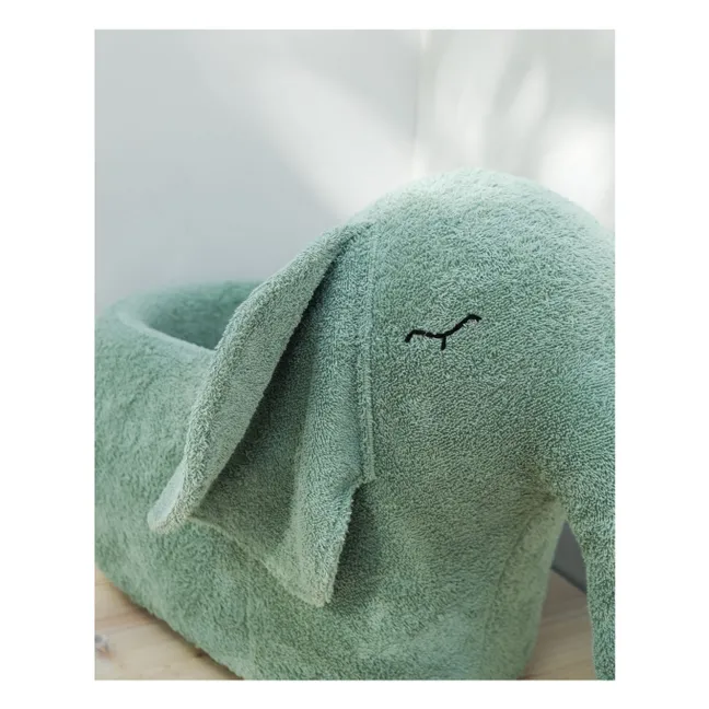 L'elefante rotolante Bou | Verde menta