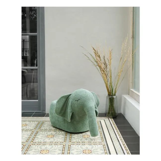 Der Elefant auf Rädern Bou | Mintgrün