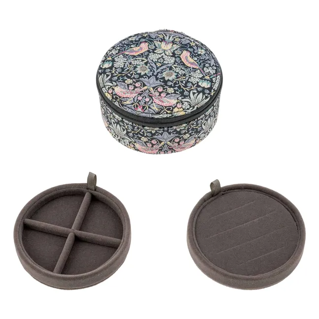 Joyero redondo MW Liberty Strawberry Thief | Negro