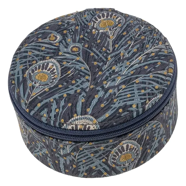 Round Jewelry Box MW Liberty Queen Hera Spot | Midnight blue