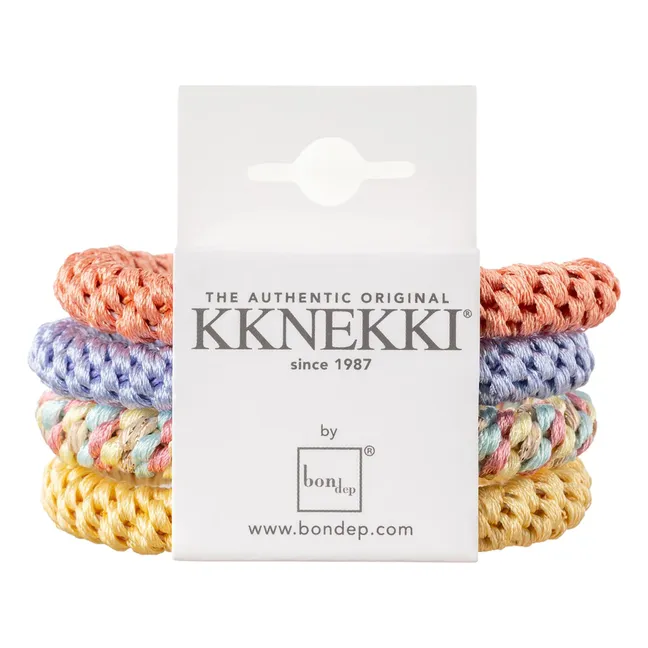 Set of 4 Chouchous Kknekki 19 | Coral