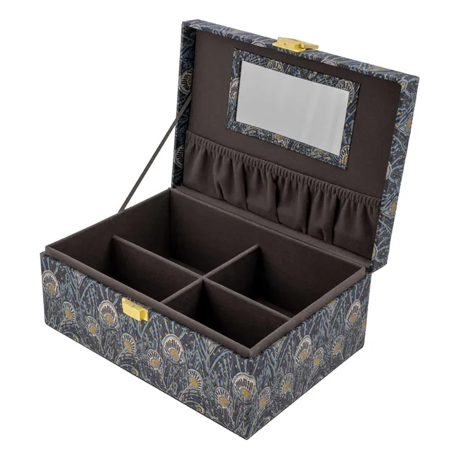 Grande Boîte à Bijoux MW Liberty Queen Hera Spot | Bleu nuit