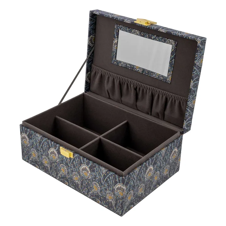 Grande Boîte à Bijoux MW Liberty Queen Hera Spot | Bleu nuit- Image produit n°2