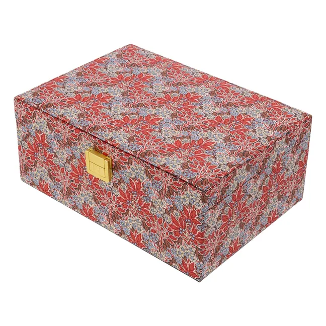 Grande Boîte à Bijoux MW Liberty Aubrey Forest | Rouge