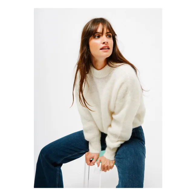 Pull Jane Super Kid Mohair | Crème