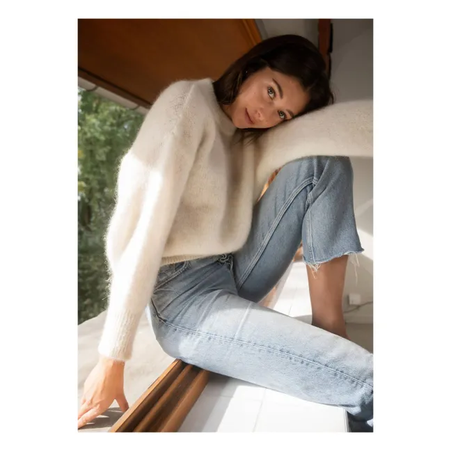 Pull Jane Super Kid Mohair | Crème