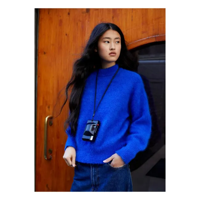 Pull Jane Super Kid Mohair | Bleu électrique
