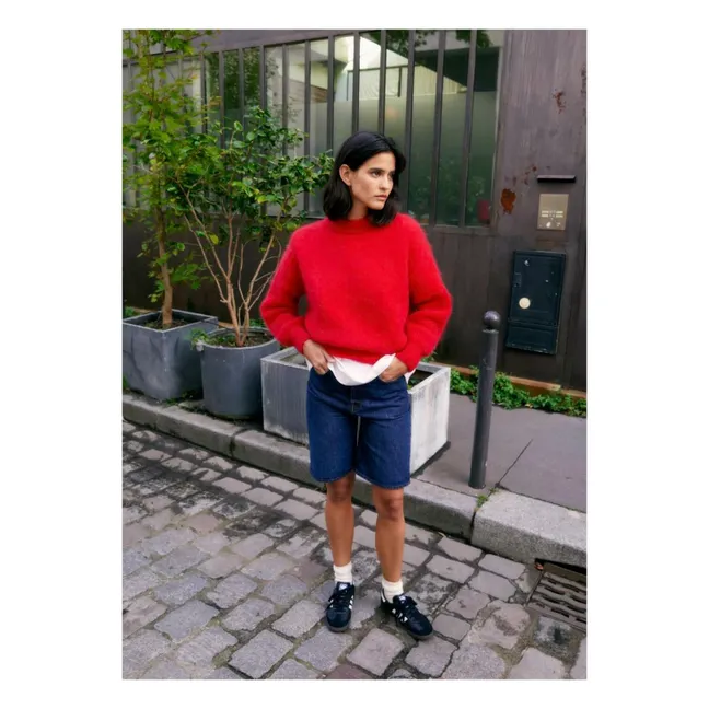 Maglione Jane Super Kid Mohair | Rosso