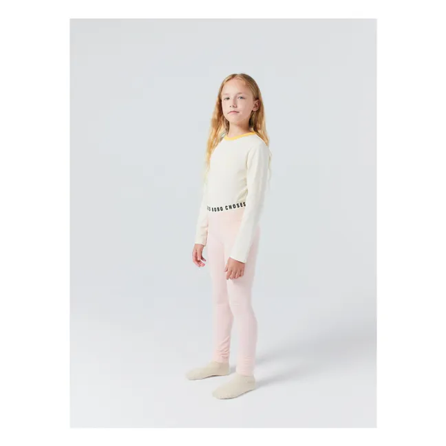 Pijama verde de modal y algodón ecológico | Rosa