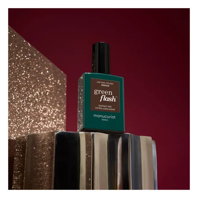 Vernis à ongles semi-permanent Green Flash - 15ml | Mocha