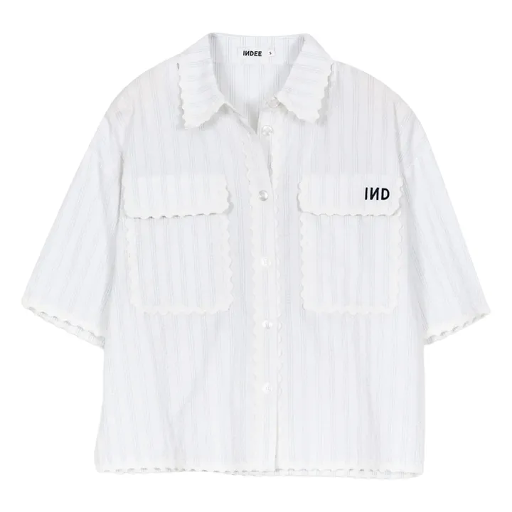 Chemise Rayures Suraya | Blanc- Image produit n°0