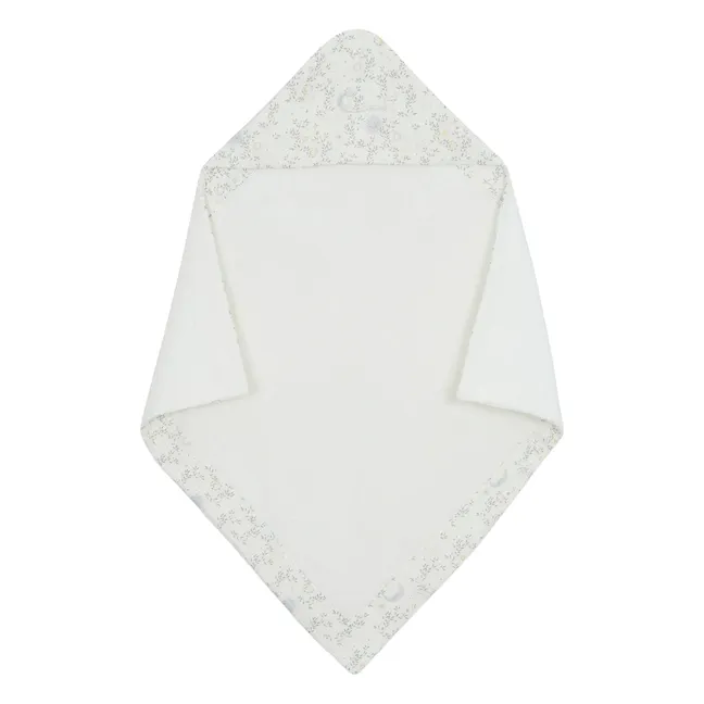 Rêve étoilé bath cape | Ecru