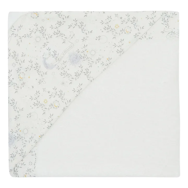 Cape de bain Rêve étoilé | Ecru- Image produit n°3