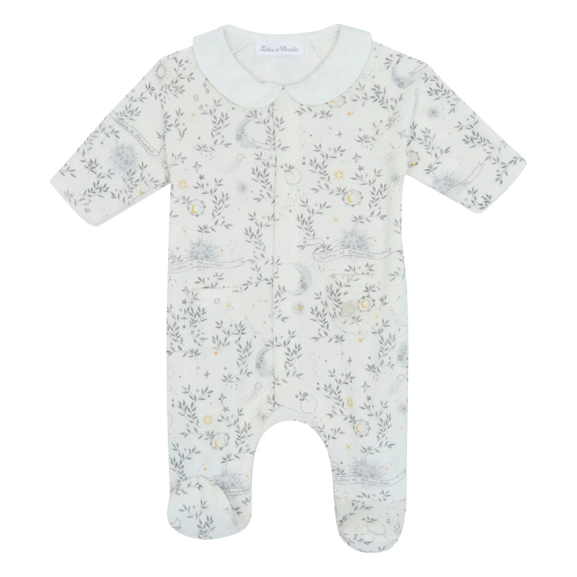 Tartine Et Chocolat Ecru Starry Dream Sleepwear Pyjamas