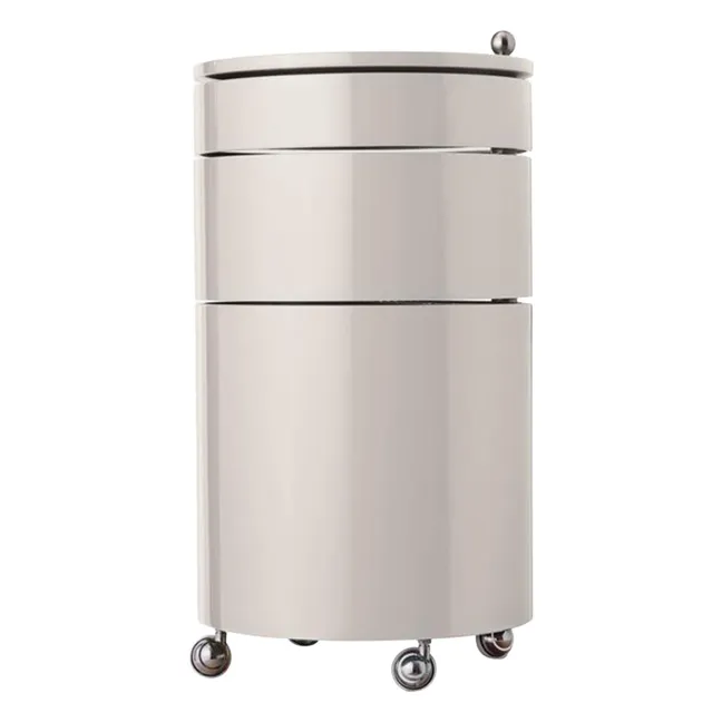 Meuble de rangement mobile Barboy - Glossy Edition | Crème