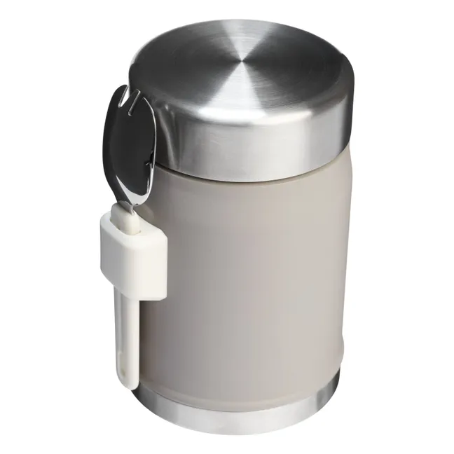 Legendary isothermal jar with spoon/fork 0.4 L | Grey