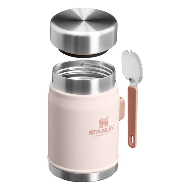 Legendary Isotherm Bocal mit Löffel/Gabel 0,4 L | Blassrosa