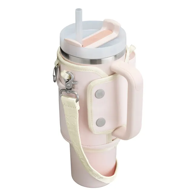 Porte gobelet isotherme All Day Quencher Carry-All | Rose pâle