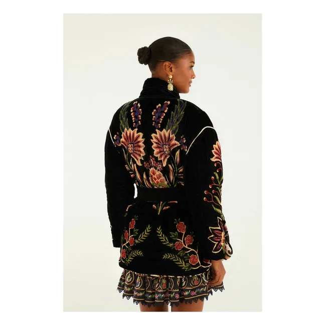 Piumino reversibile Marvelous Garden | Nero