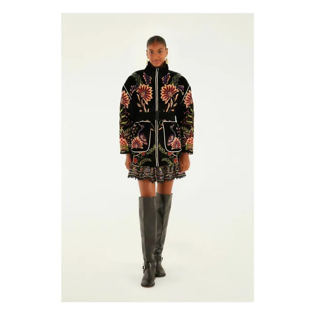 Marvelous Garden reversible down jacket | Black