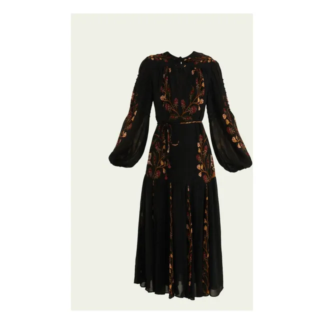 Robe Berry Garden | Noir