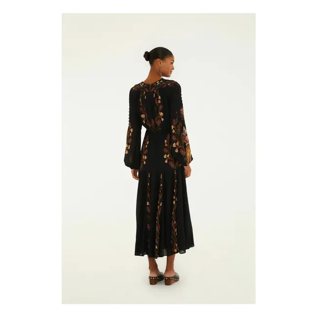 Robe Berry Garden | Noir