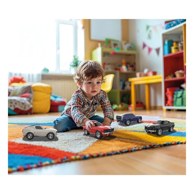 Auto Ford Mustang | Elfenbeinfarben