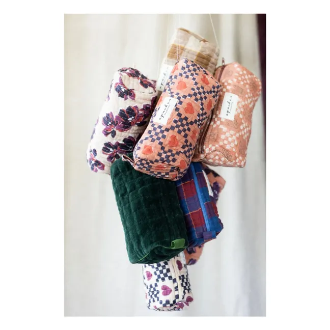 Trousse Matelassée Opal | Orange