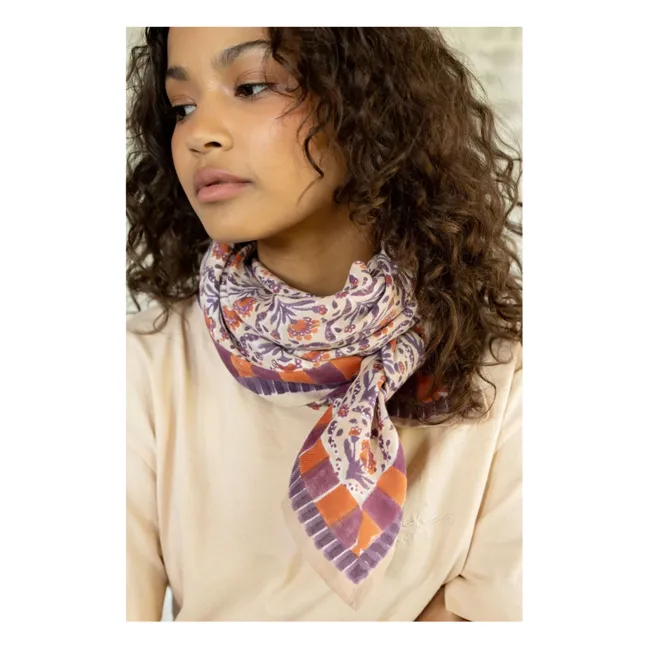 Grand Foulard Latika | Mauve