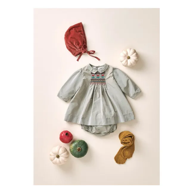 Robe Mars Velours Côtelé | Gris