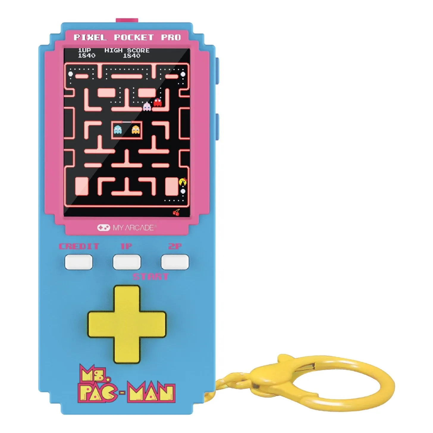 My Arcade Blue Miss Pac-Man Pocket Console