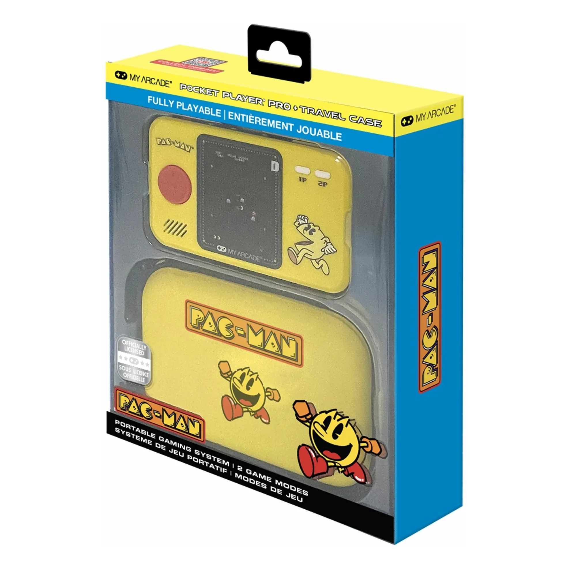 Console de jeux avec son étui Pac-Man- Image produit n°3